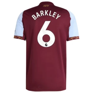 Fotbalové Dresy Aston Villa Barkley #6 2025-26 Domácí Dres Mužské