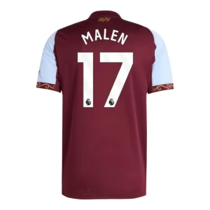 Fotbalové Dresy Aston Villa Donyell Malen #17 2025-26 Domácí Dres Mužské
