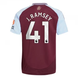 Fotbalové Dresy Aston Villa J. Ramsey #41 2024-25 Domácí Dres Mužské