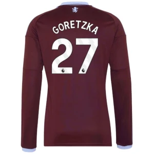 Fotbalové Dresy Aston Villa Leon Goretzka #27 2026-27 Domácí Dres Mužské Dlouhý Rukáv