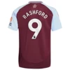 Fotbalové Dresy Aston Villa Marcus Rashford #9 2024-25 Domácí Dres Mužské