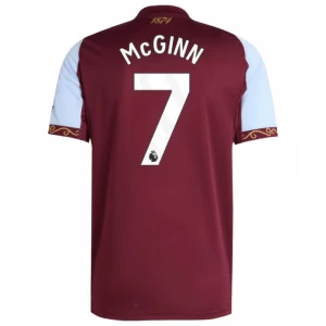 Fotbalové Dresy Aston Villa Mcginn #7 2025-26 Domácí Dres Mužské