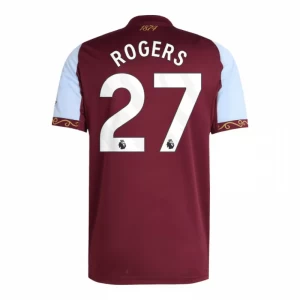 Fotbalové Dresy Aston Villa Rogers #27 2025-26 Domácí Dres Mužské
