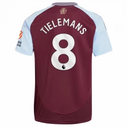 Fotbalové Dresy Aston Villa Tielemans #8 2024-25 Domácí Dres Mužské