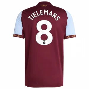 Fotbalové Dresy Aston Villa Tielemans #8 2025-26 Domácí Dres Mužské