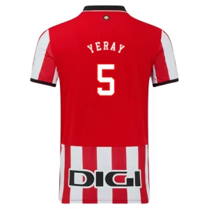 Fotbalové Dresy Athletic Club Bilbao Yeray #5 2025-26 Domácí Dres Mužské