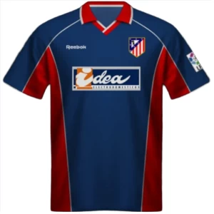 Fotbalové Dresy Atlético Madrid 2000-01 Venkovní