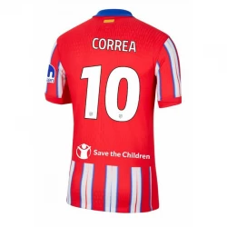 Fotbalové Dresy Atlético Madrid Correa #10 2024-25 UCL Domácí Dres Mužské
