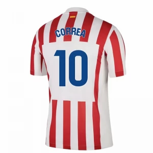 Fotbalové Dresy Atlético Madrid Correa #10 2025-26 Domácí Dres Mužské