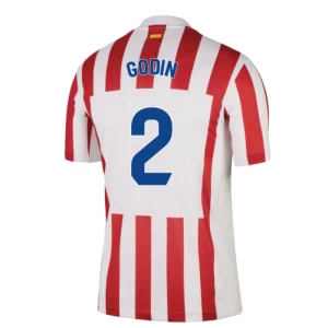 Fotbalové Dresy Atlético Madrid Godin #2 2025-26 Domácí Dres Mužské
