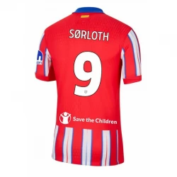 Fotbalové Dresy Atlético Madrid Sorloth #9 2024-25 UCL Domácí Dres Mužské