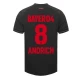 Fotbalové Dresy Bayer 04 Leverkusen Andrich #8 2023-24 Domácí Dres Mužské