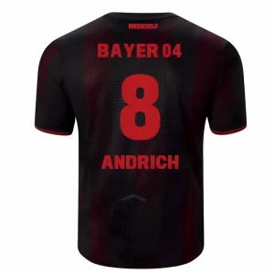 Fotbalové Dresy Bayer 04 Leverkusen Andrich #8 2025-26 Domácí Dres Mužské