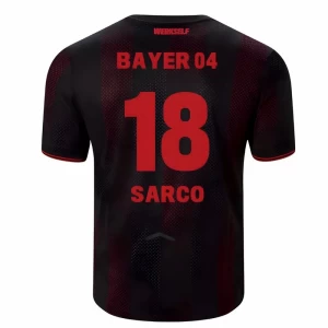 Fotbalové Dresy Bayer 04 Leverkusen Sarco #18 2025-26 Domácí Dres Mužské