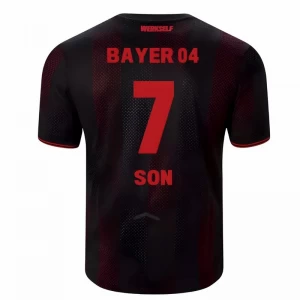 Fotbalové Dresy Bayer 04 Leverkusen Son Heung-min #7 2025-26 Domácí Dres Mužské