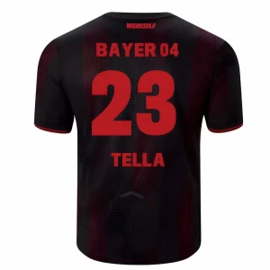 Fotbalové Dresy Bayer 04 Leverkusen Tella #23 2025-26 Domácí Dres Mužské