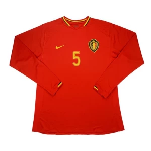 Fotbalové Dresy Belgie 2006 Domácí