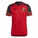 Eden Hazard #10 Fotbalové Dresy Belgie Mistrovství Světa 2022 Domácí Dres Mužské