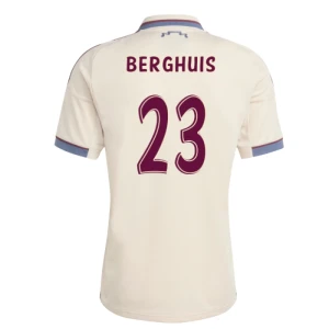 Fotbalové Dresy Berghuis #23 AFC Ajax Amsterdam 2025-26 Třetí Dres Mužské