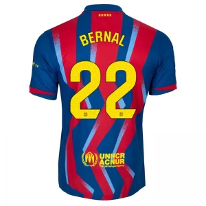 Fotbalové Dresy Bernal #22 FC Barcelona 2025-26 Fourth Dres Mužské