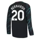 Fotbalové Dresy Bernardo Silva #20 Manchester City 2023-24 Alternativní Dres Mužské Dlouhý Rukáv