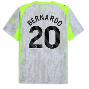 Fotbalové Dresy Bernardo Silva #20 Manchester City 2025-26 Třetí Dres Mužské
