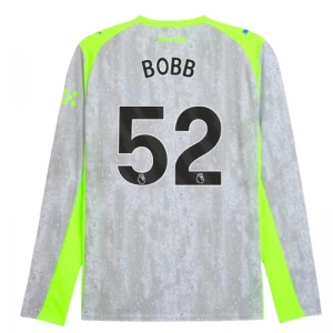 Fotbalové Dresy Bobb #52 Manchester City 2025-26 Třetí Dres Mužské Dlouhý Rukáv