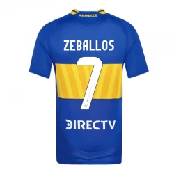 Fotbalové Dresy Boca Juniors Zeballos #7 2024-25 II Domácí Dres Mužské
