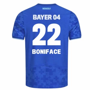 Fotbalové Dresy Boniface #22 Bayer 04 Leverkusen 2025-26 Třetí Dres Mužské