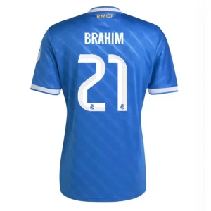 Fotbalové Dresy Brahim #21 Real Madrid 2025-26 Třetí Dres Mužské