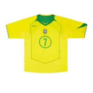 Fotbalové Dresy Brazílie 2004 Domácí