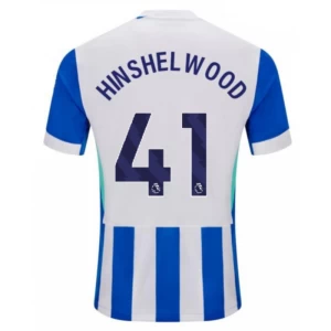 Fotbalové Dresy Brighton Hove Albion Hinshelwood #41 2025-26 Domácí Dres Mužské