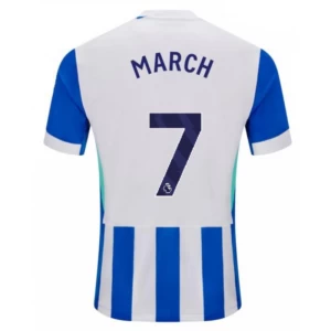 Fotbalové Dresy Brighton Hove Albion March #7 2025-26 Domácí Dres Mužské