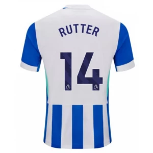 Fotbalové Dresy Brighton Hove Albion Rutter #14 2025-26 Domácí Dres Mužské