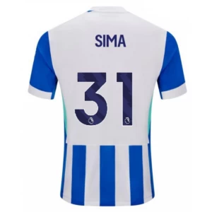 Fotbalové Dresy Brighton Hove Albion Sima #31 2025-26 Domácí Dres Mužské