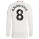 Fotbalové Dresy Bruno Fernandes #8 Manchester United 2023-24 Alternativní Dres Mužské Dlouhý Rukáv