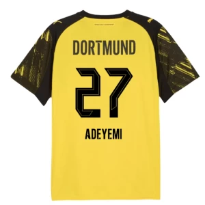 Fotbalové Dresy BVB Borussia Dortmund Adeyemi #27 2025-26 Domácí Dres Mužské