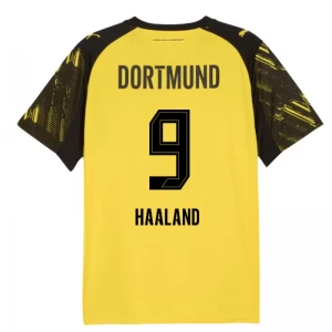 Fotbalové Dresy BVB Borussia Dortmund Erling Haaland #9 2025-26 Domácí Dres Mužské