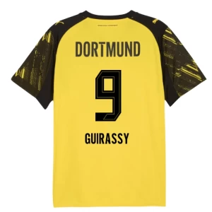 Fotbalové Dresy BVB Borussia Dortmund Guirassy #9 2025-26 Domácí Dres Mužské