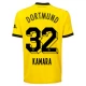 Fotbalové Dresy BVB Borussia Dortmund Kamara #32 2023-24 Domácí Dres Mužské