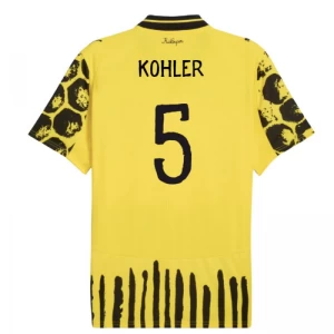 Fotbalové Dresy BVB Borussia Dortmund Kohler #5 2025-26 CWC Evonik Domácí Dres Mužské