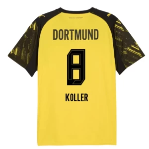 Fotbalové Dresy BVB Borussia Dortmund Koller #8 2025-26 Domácí Dres Mužské