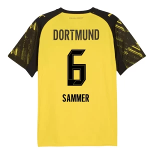 Fotbalové Dresy BVB Borussia Dortmund Sammer #6 2025-26 Domácí Dres Mužské