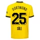 Fotbalové Dresy BVB Borussia Dortmund Sule #25 2023-24 Domácí Dres Mužské