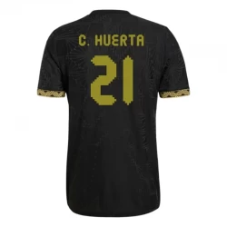 Fotbalové Dresy C. Huerta #21 Mexiko 2025 Black Gold Cup Třetí Dres Mužské