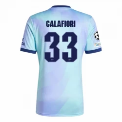 Fotbalové Dresy Calafiori #33 Arsenal FC 2024-25 UCL Třetí Dres Mužské