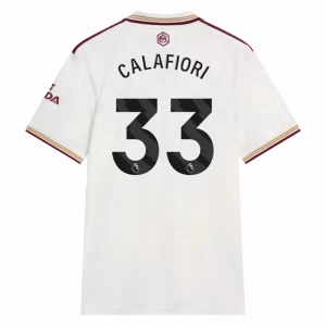 Fotbalové Dresy Calafiori #33 Arsenal FC 2025-26 Třetí Dres Mužské