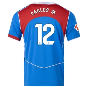 Fotbalové Dresy Carlos M. #12 Atlético Madrid 2025-26 Třetí Dres Mužské