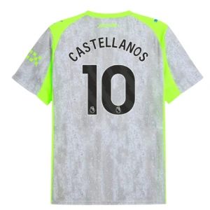 Fotbalové Dresy Castellanos #10 Manchester City 2025-26 Třetí Dres Mužské