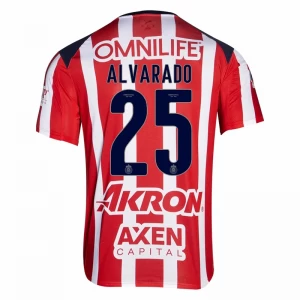 Fotbalové Dresy CD Guadalajara Alvarado #25 2025-26 Domácí Dres Mužské